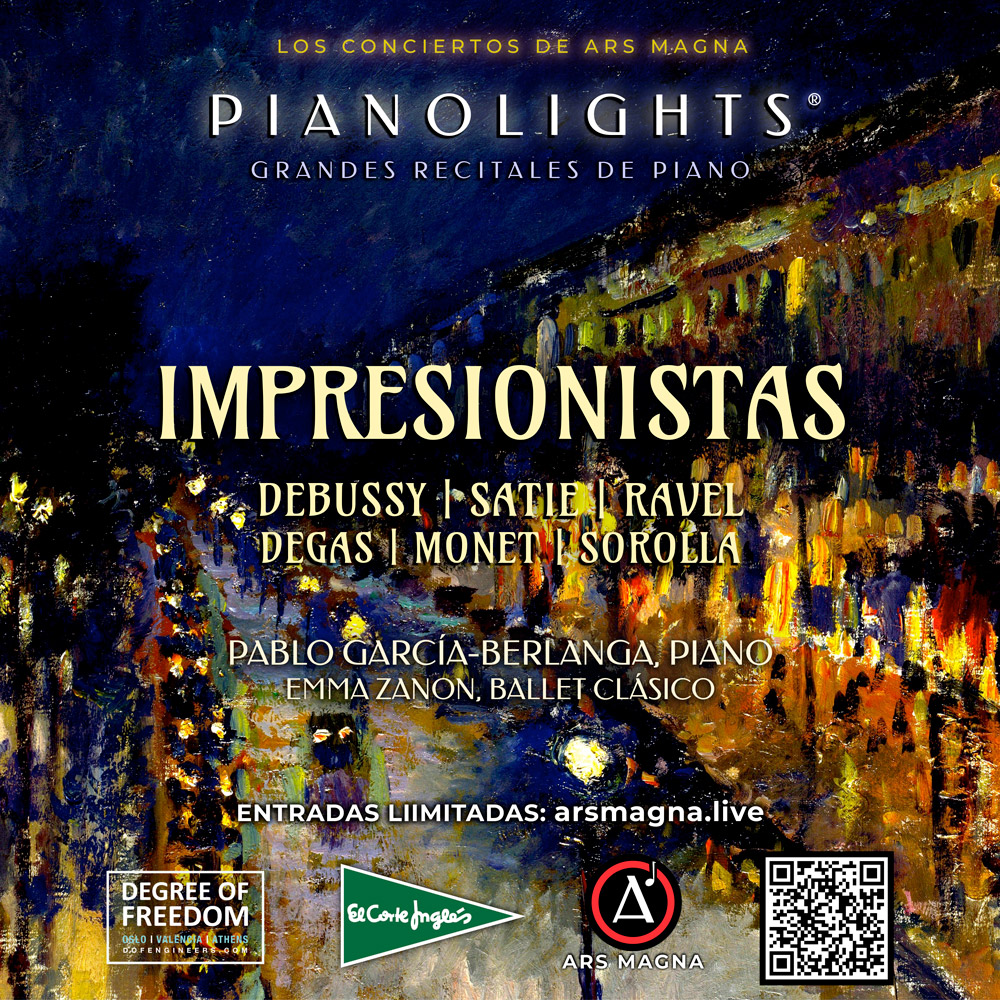 PIANOLIGHTS®: IMPRESIONISTAS, 30 January, 2026